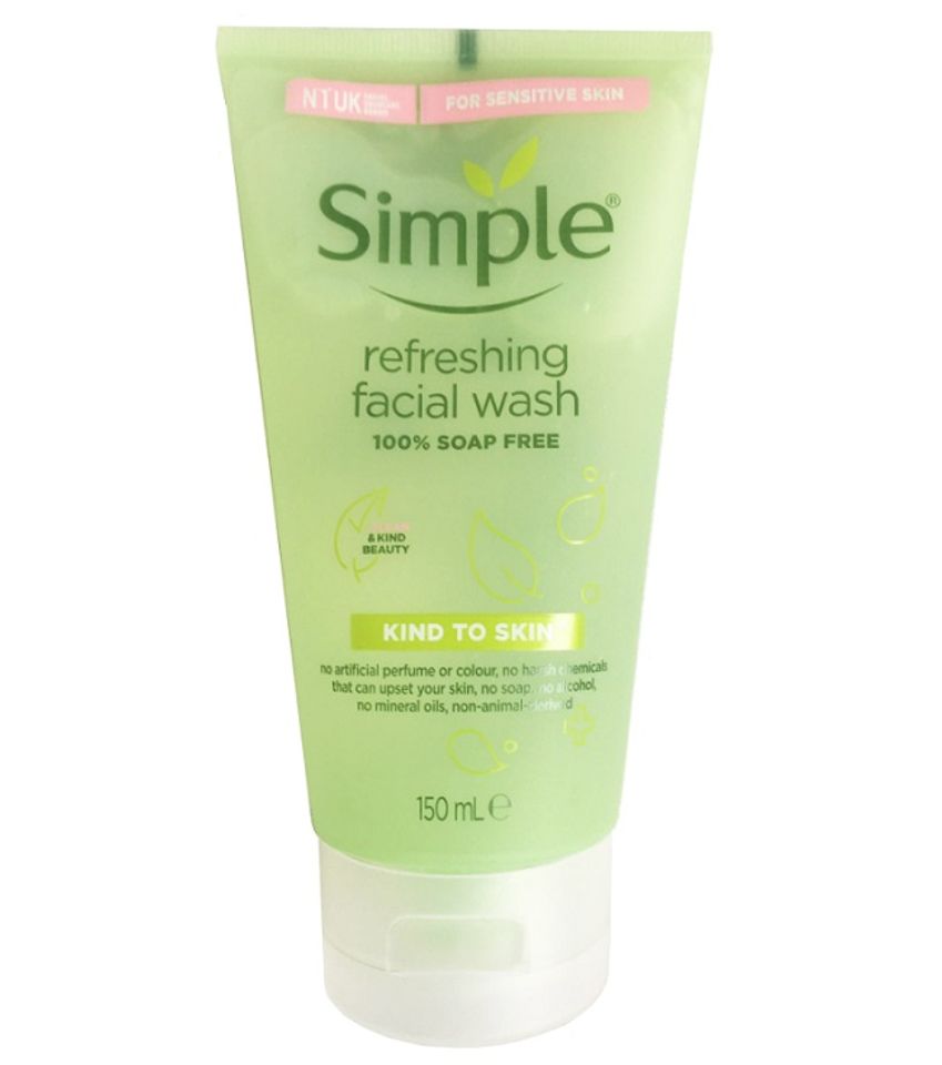 Sữa rửa mặt cho bà bầu Simple