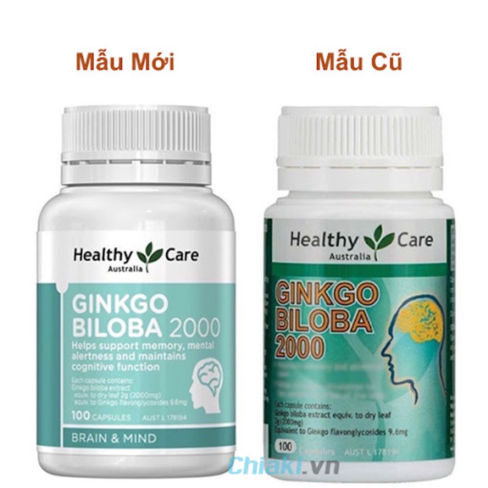 thực phẩm chức năng &uacute;c Ginkgo Biloba Healthy Care