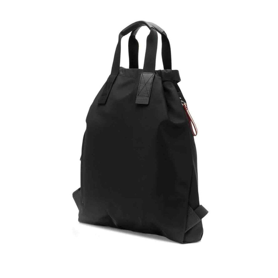 Balo nam Bally Men's Black Backpack With Drawstring