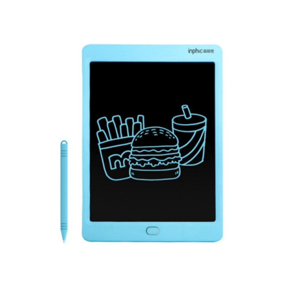 Bảng vẽ cho trẻ Inphic C5 8.5 inch màn hình LCD màu xanh