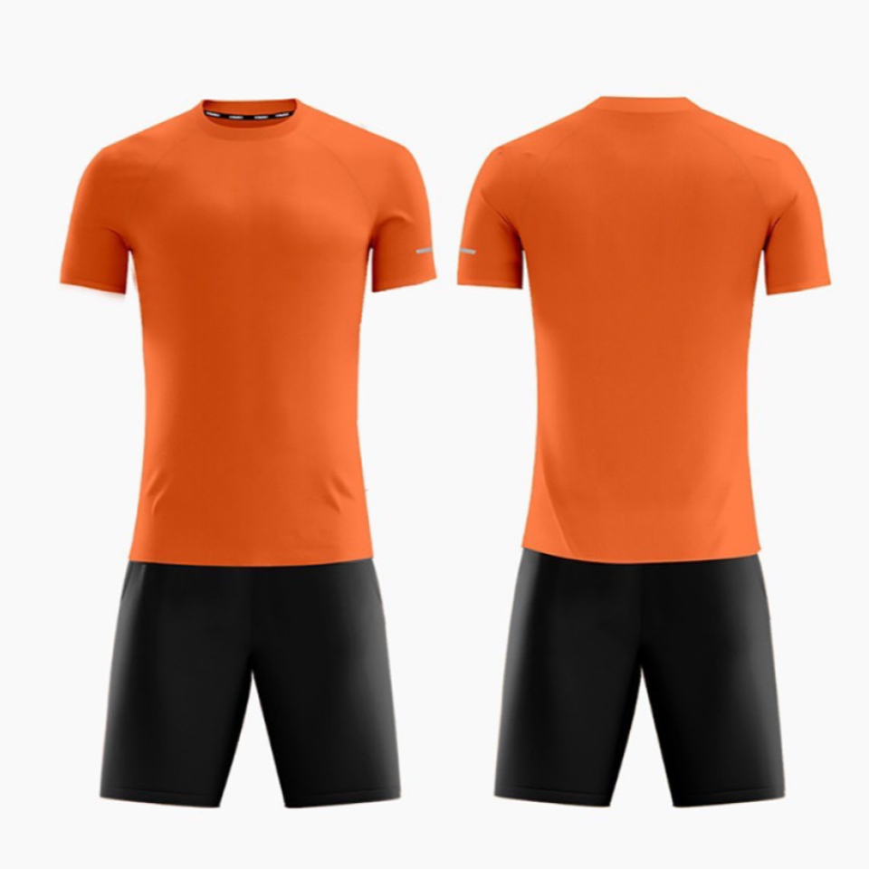 Bộ quần áo thể thao nam Yingyum màu cam