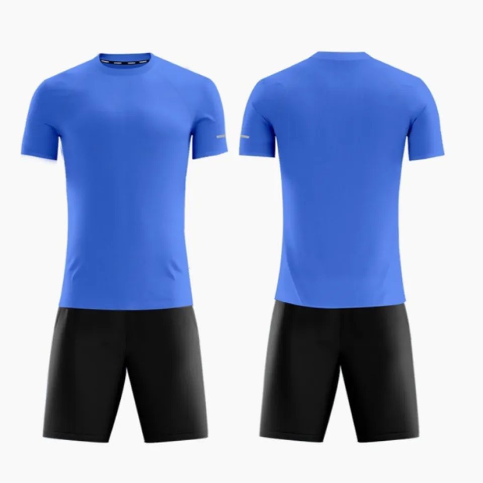 Bộ quần áo thể thao nam Yingyum màu xanh biển