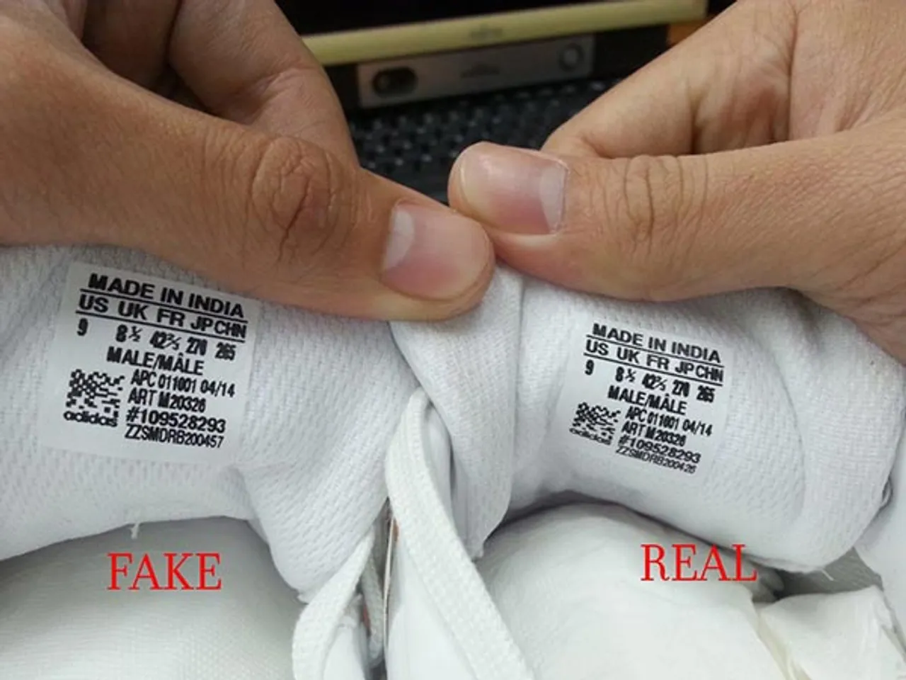 Cách phân biệt mặt hàng authentic với fake đơn giản