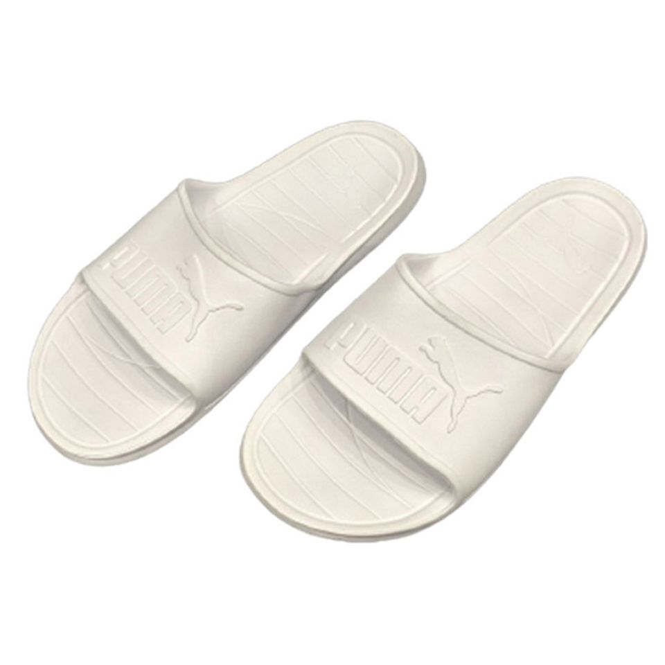 d&eacute;p trong nh&agrave; Puma Divecat V2 Unisex Slides All White đẹp