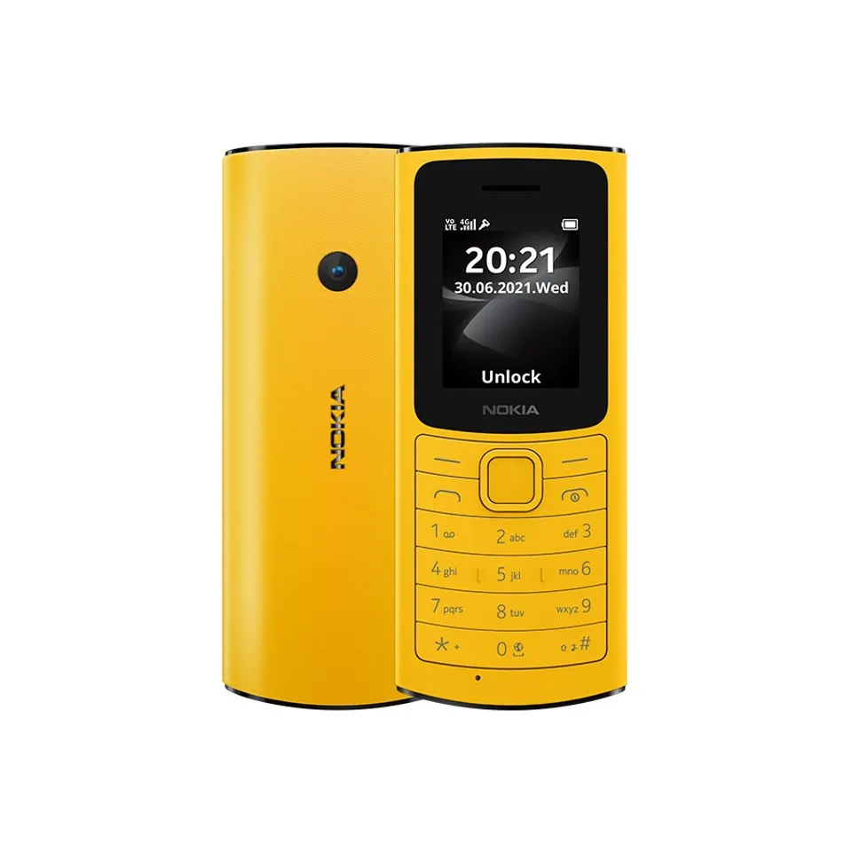 Điện thoại Nokia 110 4G màu vàng