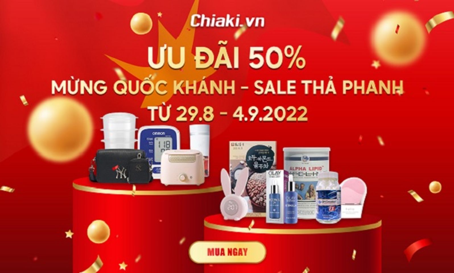 Khuyến m&atilde;i Quốc Kh&aacute;nh Chiaki