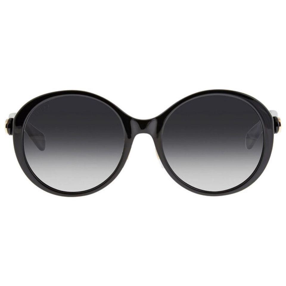Kính mát nữ Gucci Grey Ladies Sunglasses GG0370SK 001 56