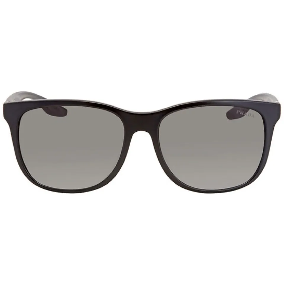 Kính nam Prada Linea Rossa Grey Gradient Rectangular Men's Sunglasses PS 03OSF 1BO3M1 58