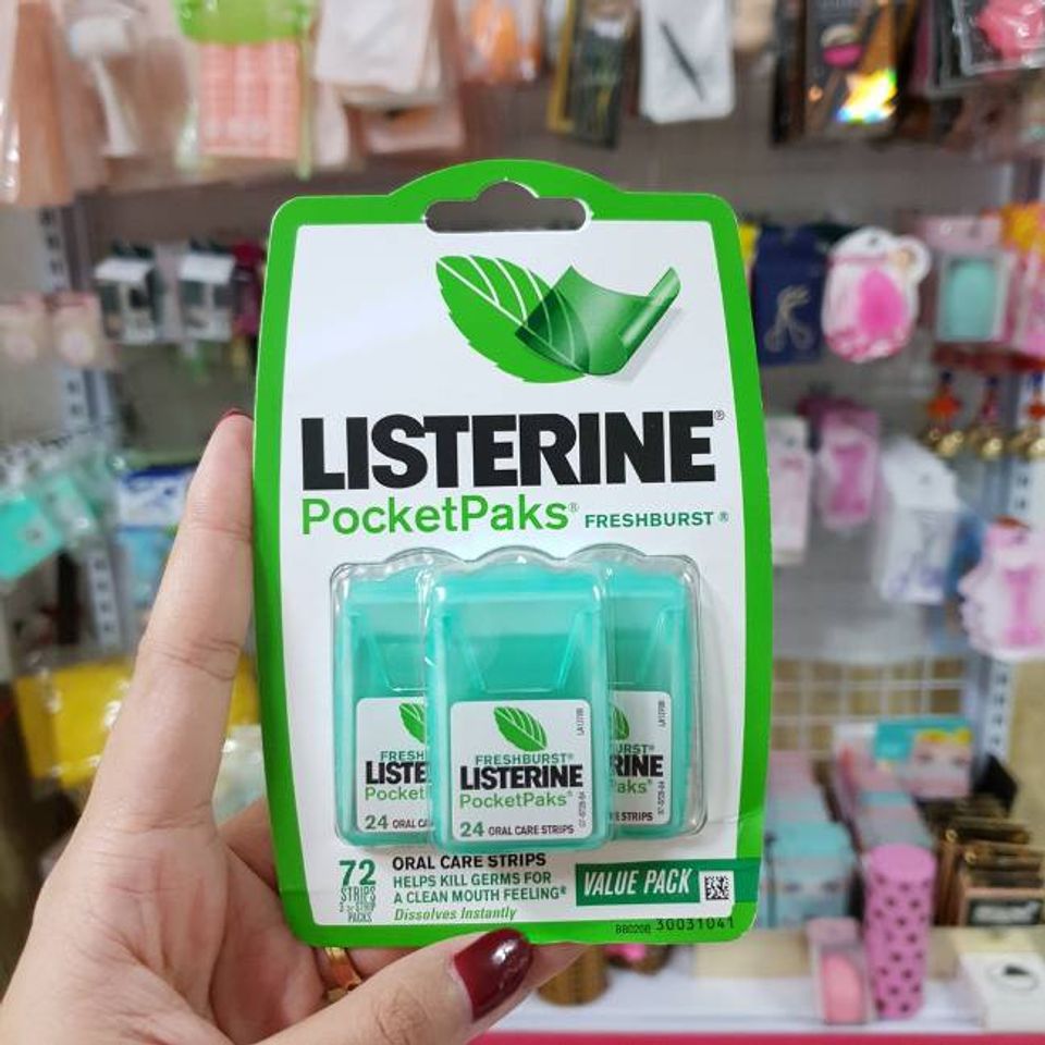 Miếng Ngậm&nbsp;Thơm Miệng Listerine Pocketpaks Fresh Burst