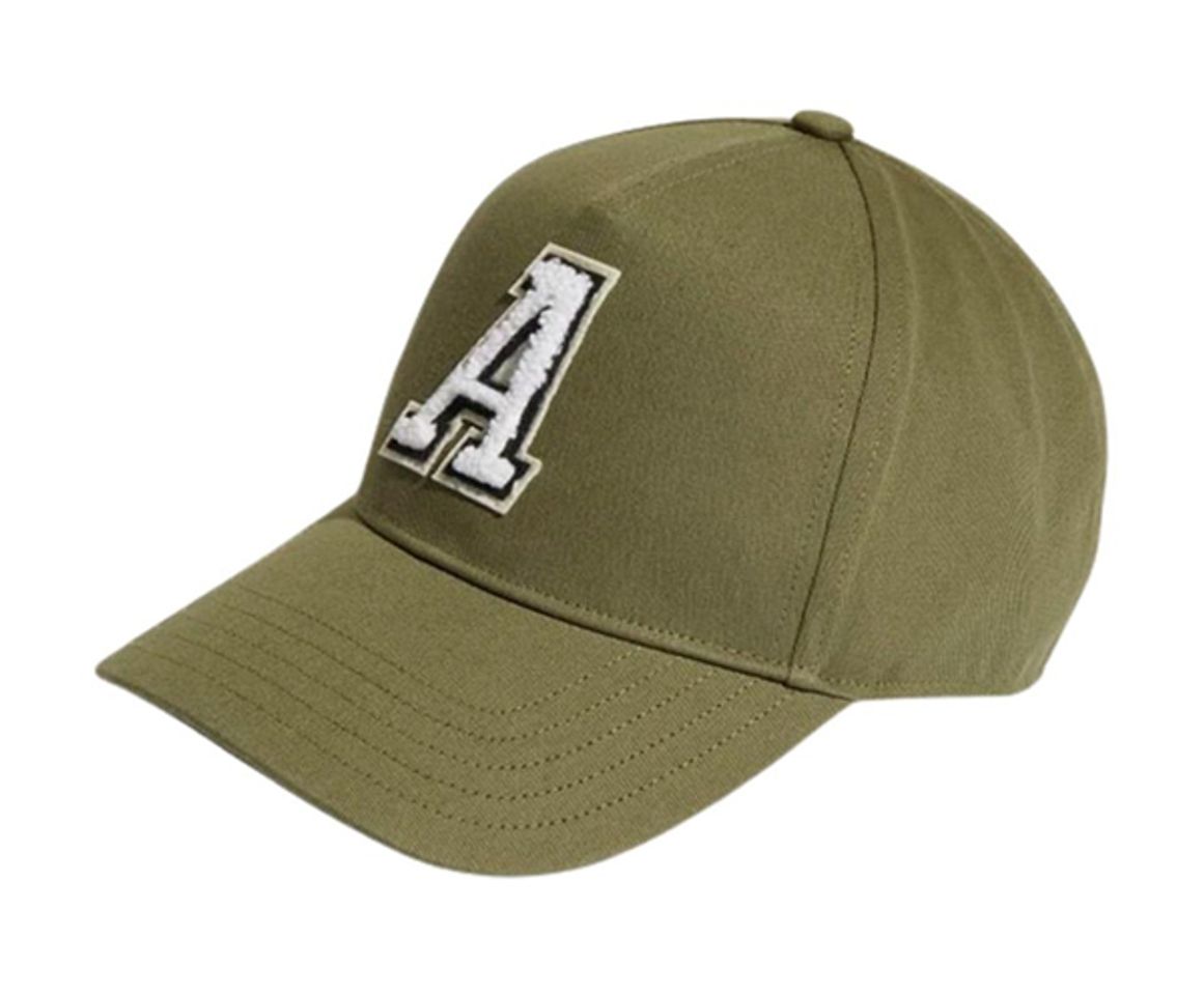 Mũ Lưỡi Trai Adidas Logo Baseball Cap GT4806 M&agrave;u Xanh Olive đẹp