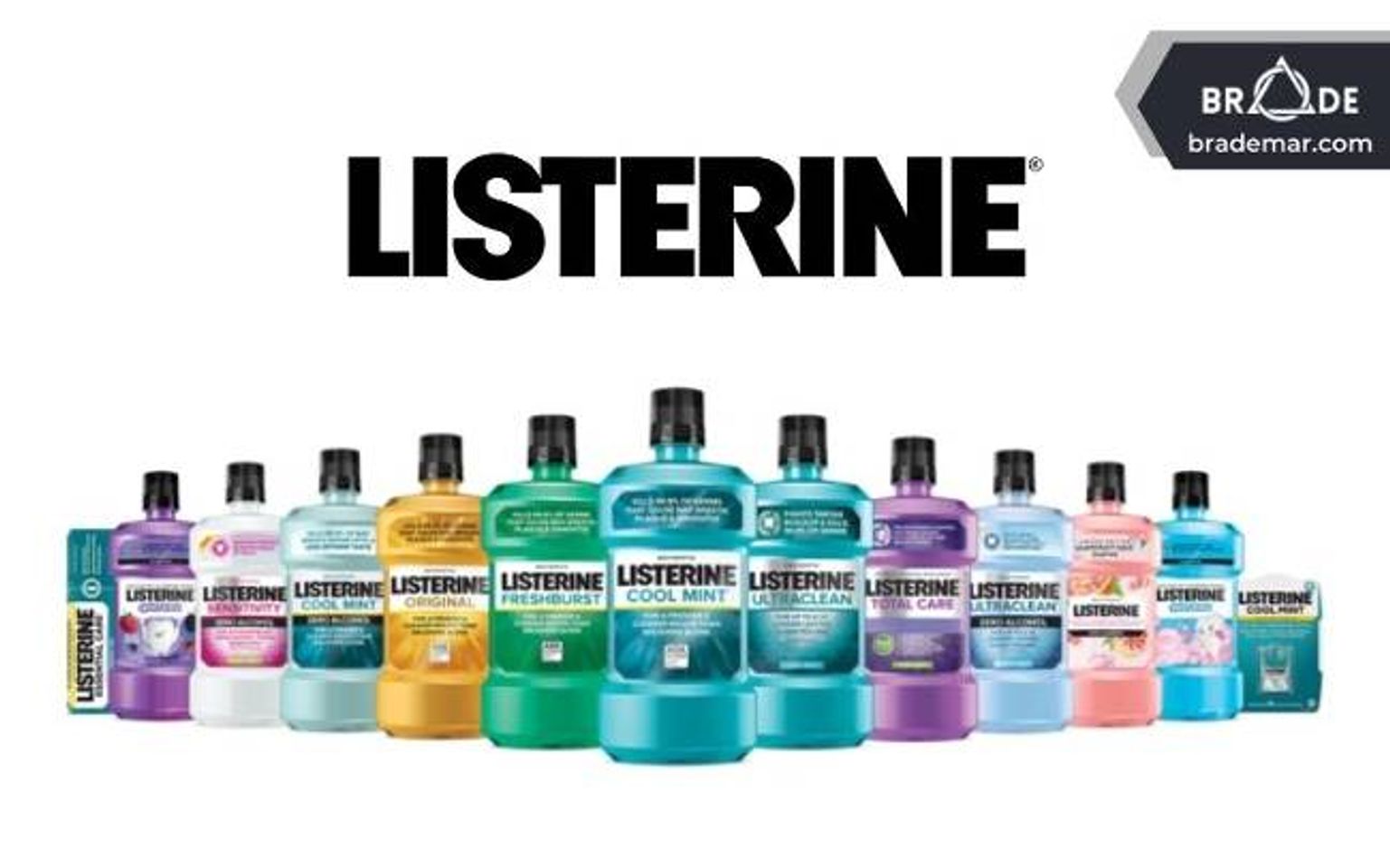 Thương hiệu Listerine l&agrave; chuy&ecirc;n nghi&ecirc;n cứu v&agrave; sản xuất c&aacute;c sản phẩm li&ecirc;n quan tới vệ sinh răng miệng của Mỹ