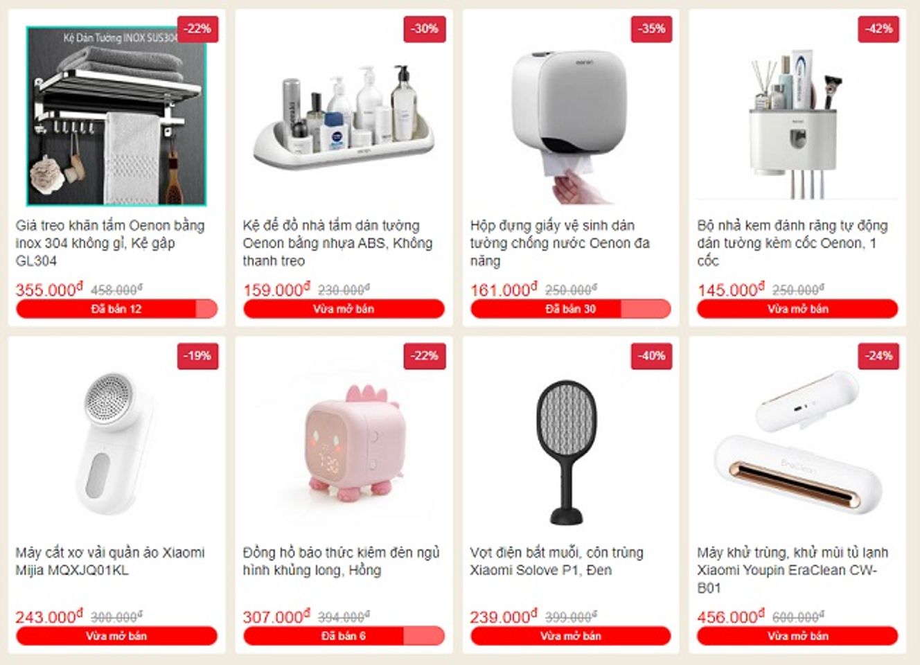 Sale sản phẩm nh&agrave; cửa 2/9