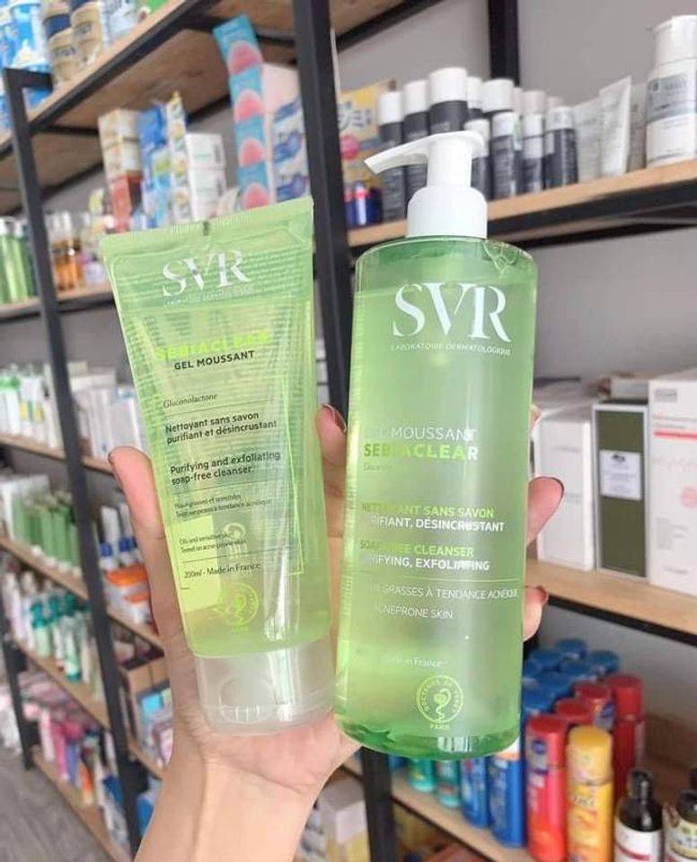 Sữa rửa mặt tẩy tế b&agrave;o chết SVR kh&ocirc;ng chứa x&agrave; ph&ograve;ng