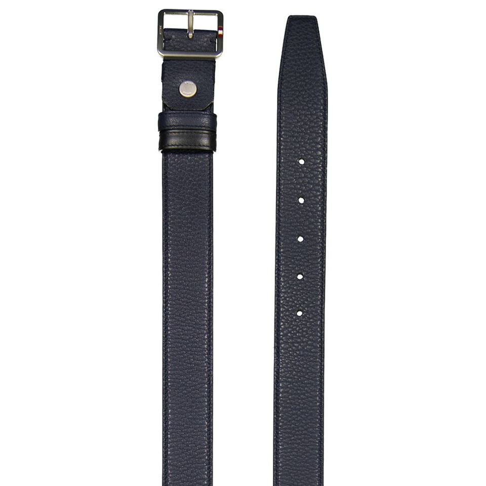 Thắt lưng Bally Mellor Ink Leather Adjustable Pin Buckle Belt size 110cm