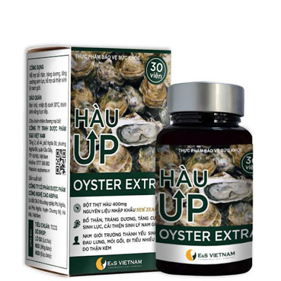 Tinh Chất H&agrave;u UP Oyster Extra Bổ Thận Tr&aacute;ng Dương