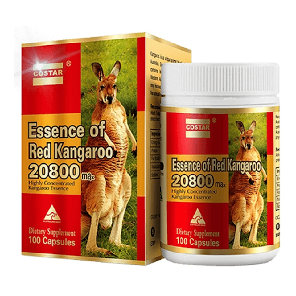 Vi&ecirc;n Uống tăng cường Sinh L&yacute; Nam Giới Kangaroo Essence 20800 Max