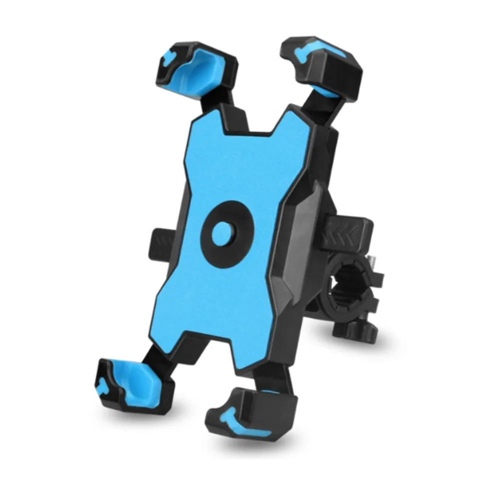 Giá đỡ điện thoại Ceymme bằng nhôm chống rung xoay 360 độ màu xanh