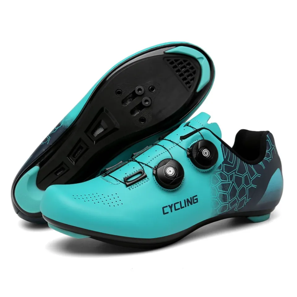 Giày thể thao đạp xe Ceymme Cycling siêu nhẹ màu xanh