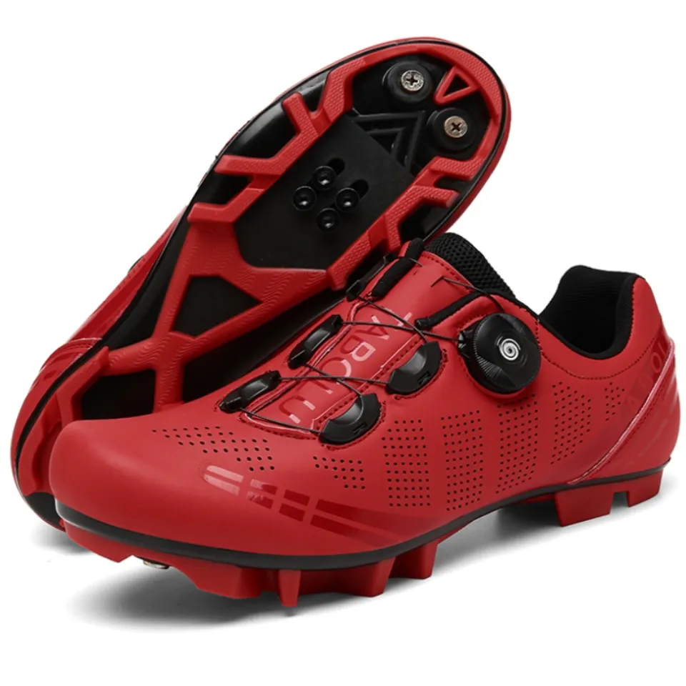 Giày thể thao đạp xe chuyên dụng Ceymme Tabolu màu đỏ