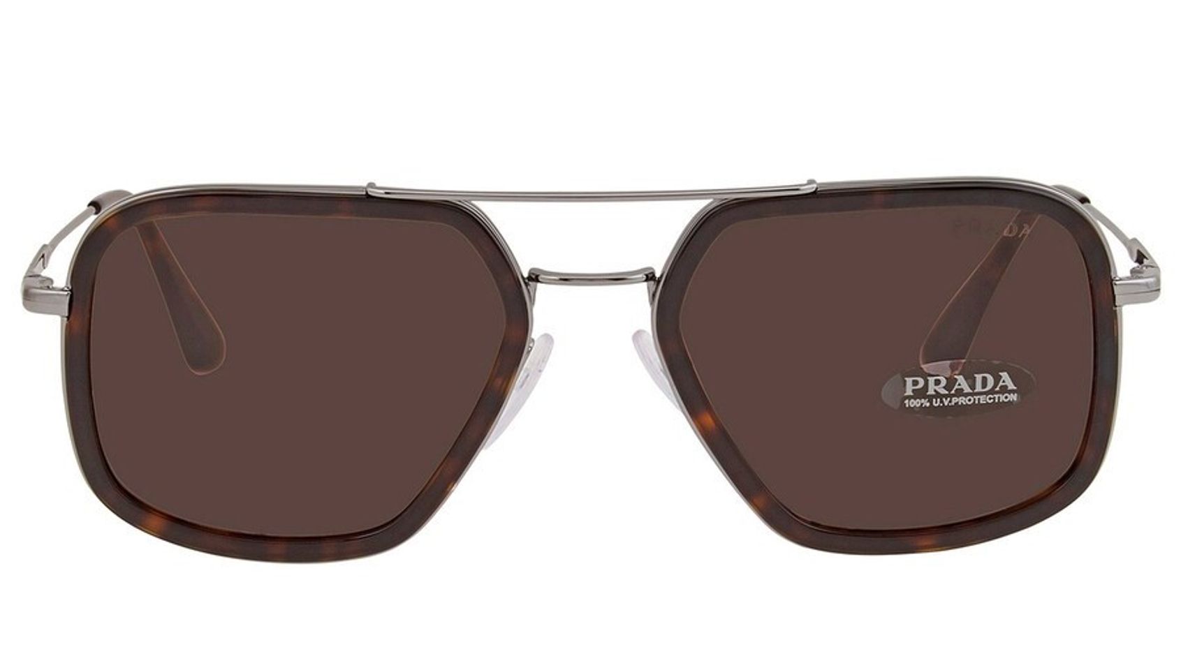 Kính râm Prada Brown Gradient Aviator Men's Sunglasses PR 57XS 01A8C1 54