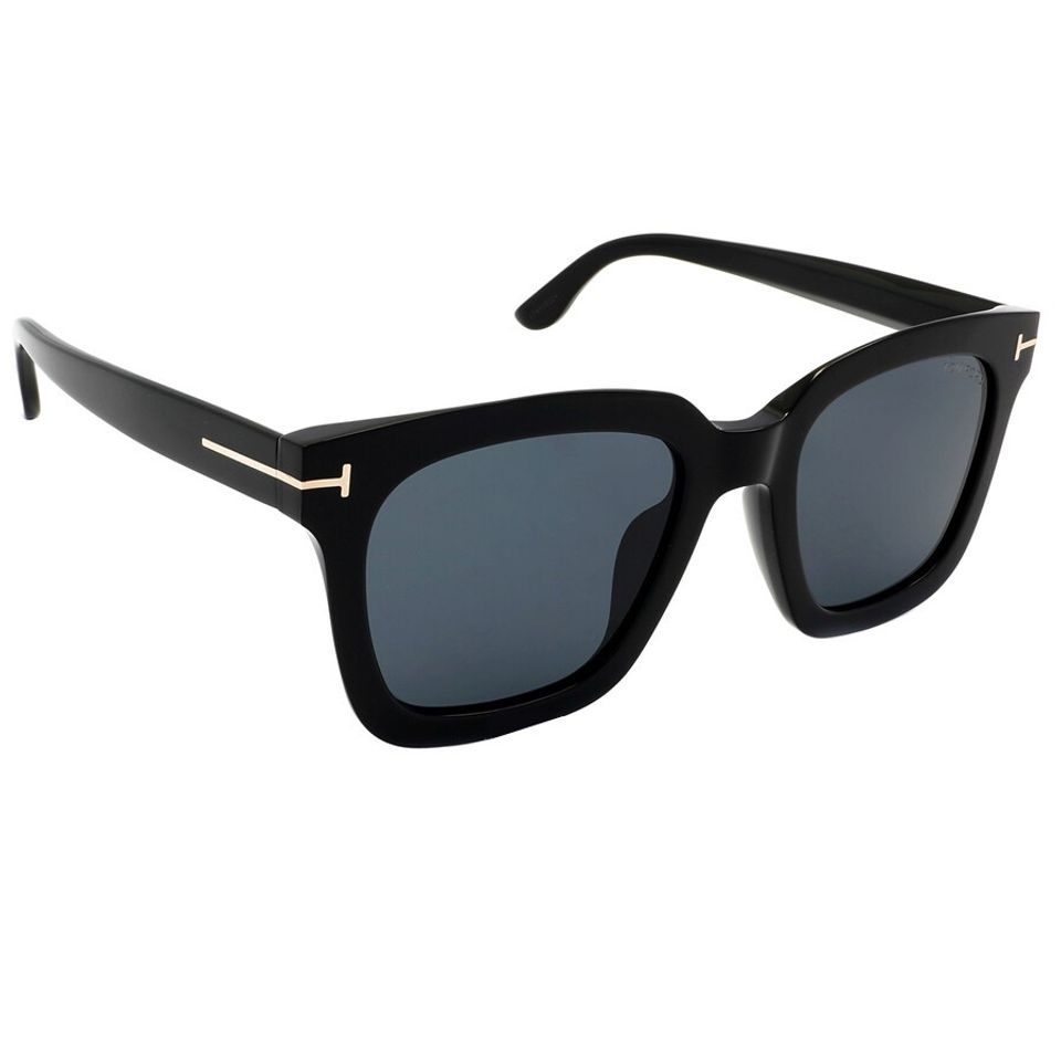Kính râm Tom Ford Grey Square Men's Sunglasses TF0803-K 01A 55