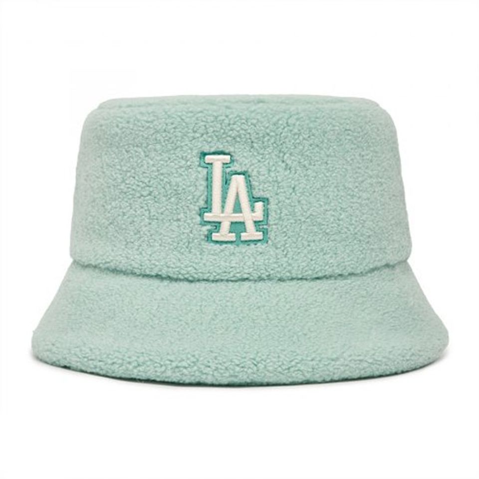 Mũ bucket MLB l&ocirc;ng cừu Dodgers LA 3AHTF0126-07BLL m&agrave;u xanh&nbsp;đẹp
