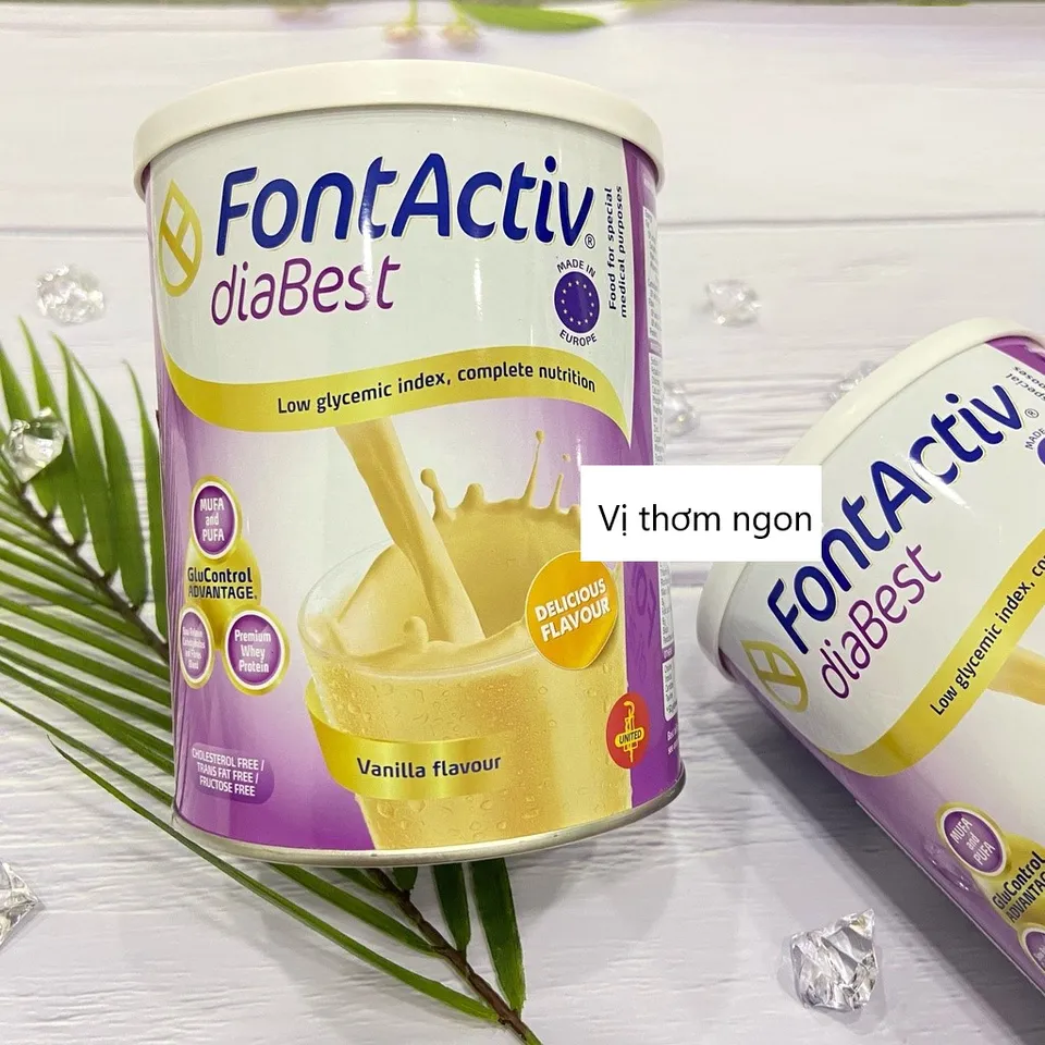 Sữa Fontactiv Diabest có vị thơm ngon, dễ uống