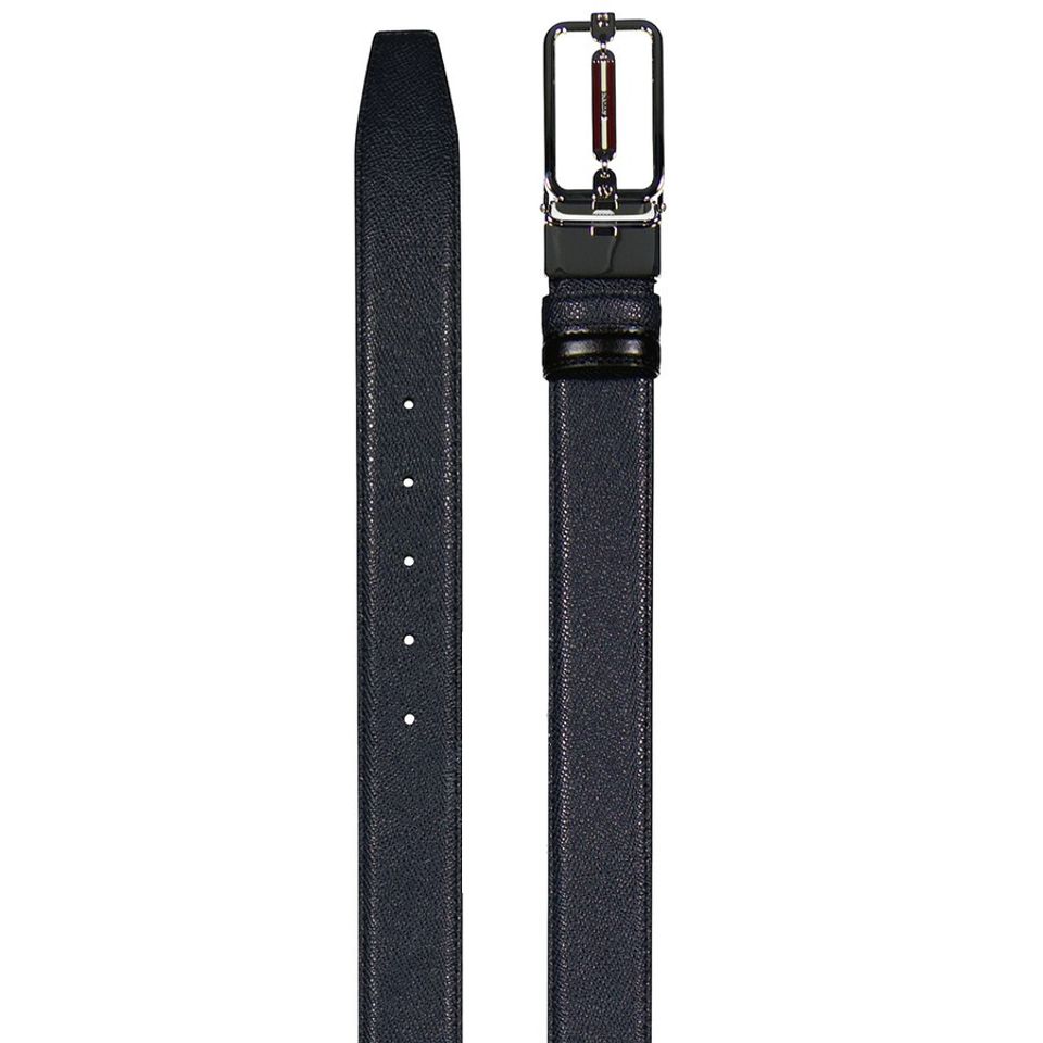 Thắt lưng nam Bally Men's Steff Reversible Grained Leather Belt