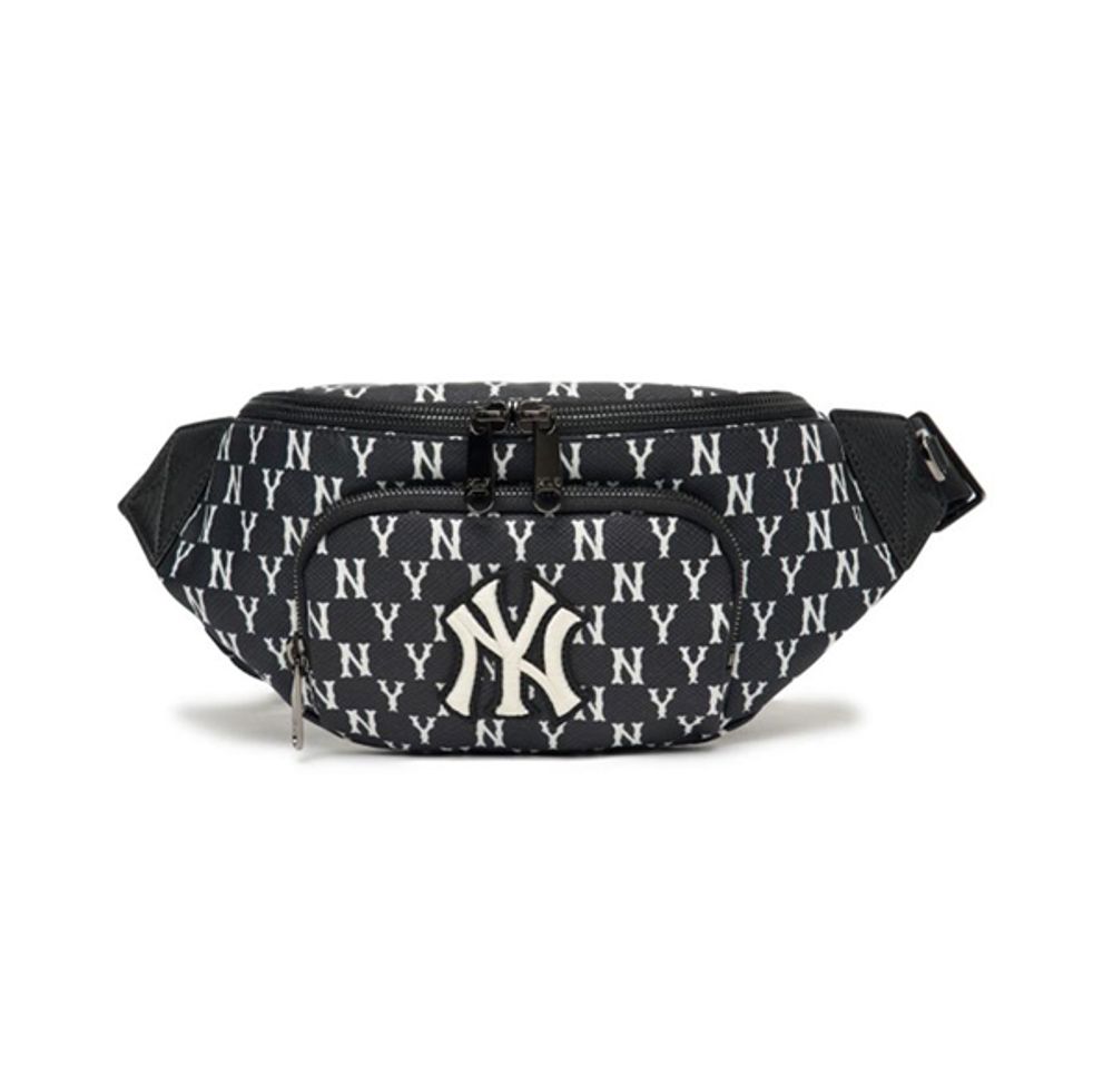 T&uacute;i đeo ch&eacute;o nam H&agrave;n Quốc MLB Monogram Hip đẹp