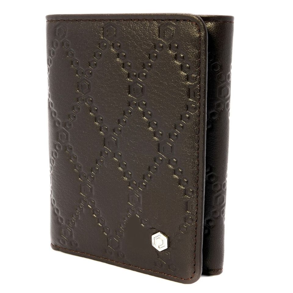 Ví da nam Picasso And Co Folding Leather Wallet Brown