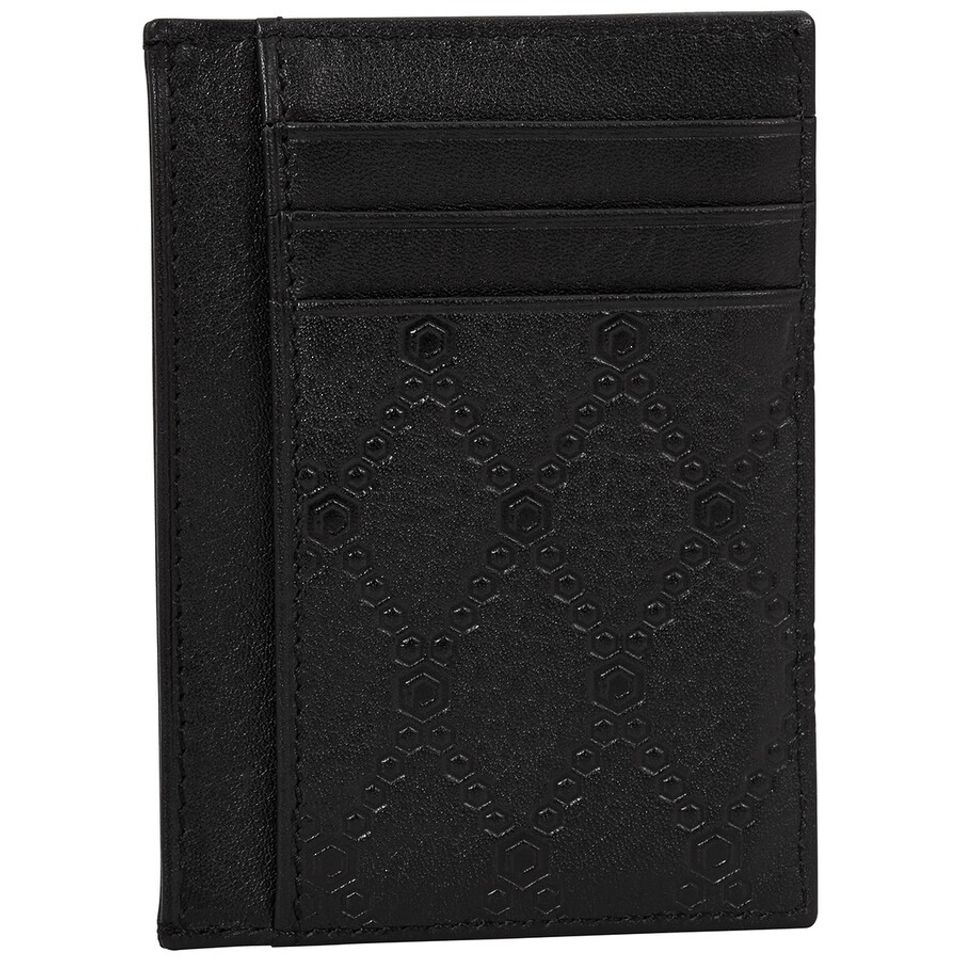 Ví da Picasso And Co Leather Card Holder Black PLG750BLK