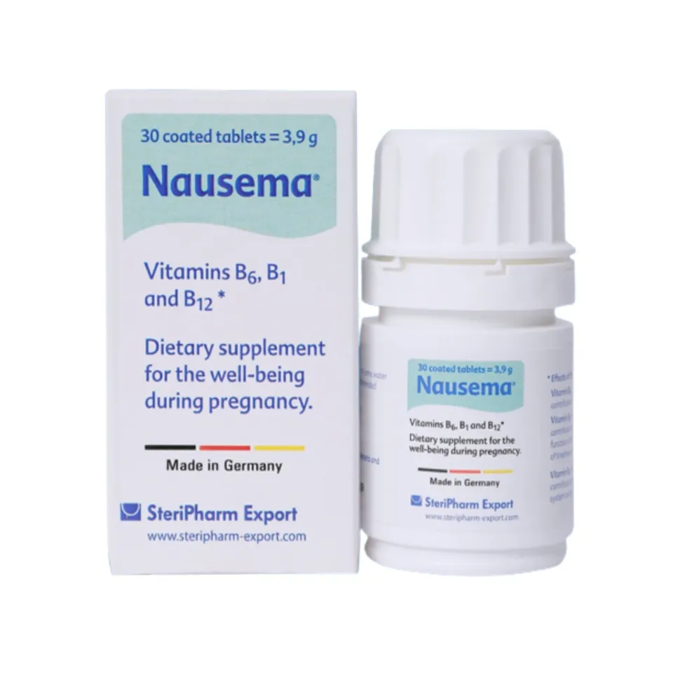 Viên uống Nausema hỗ trợ giảm ốm nghén chính hãng