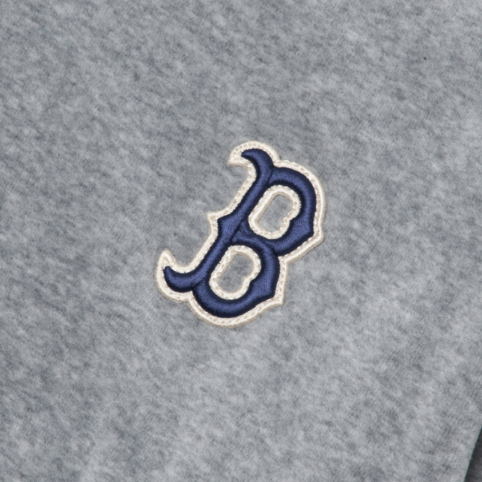 Áo MLB Basic Women S Velvet Cropfit Sweatshirts Boston Redsox 3FMTB0924-43MGD