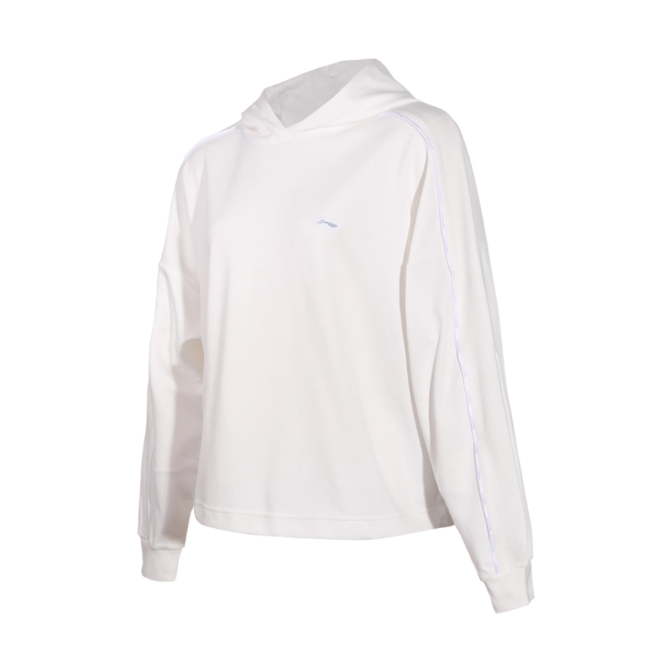 Áo nỉ hoodie nữ Li-Ning AWDR360-5 màu trắng