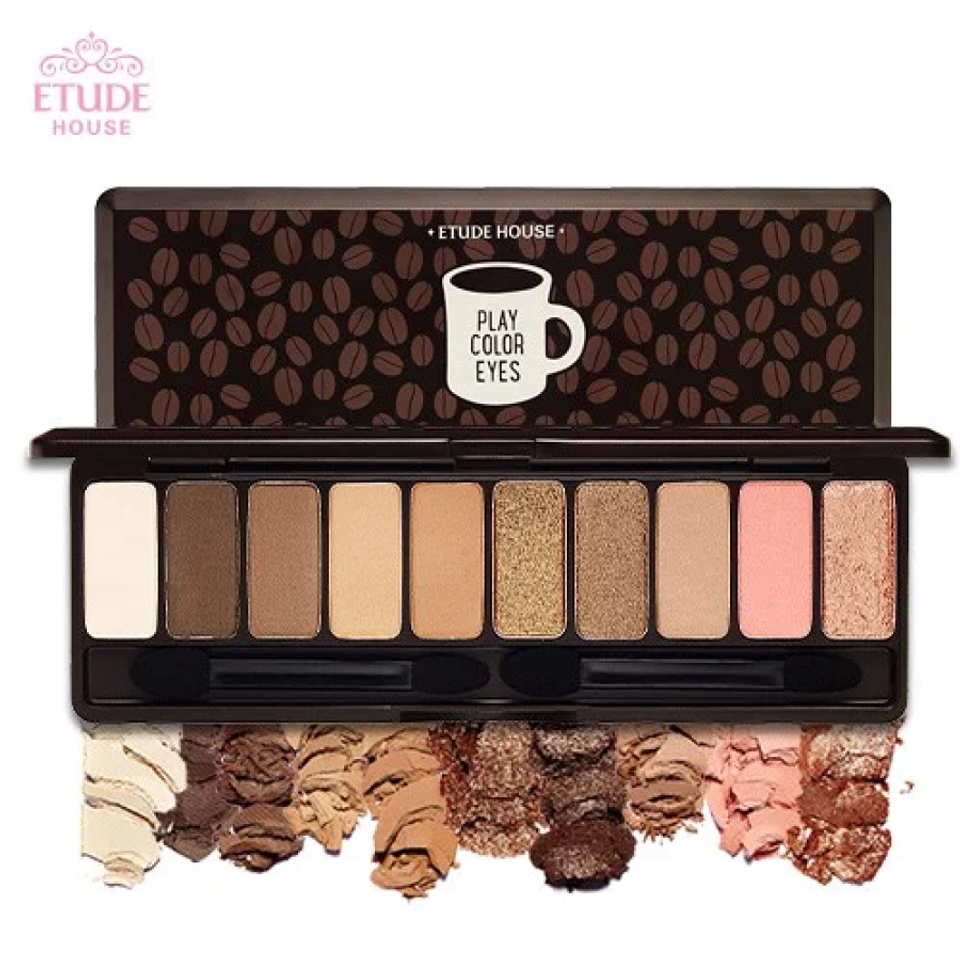 Bảng phấn mắt 10 màu Etude House Play Color Eyes - In the caffe