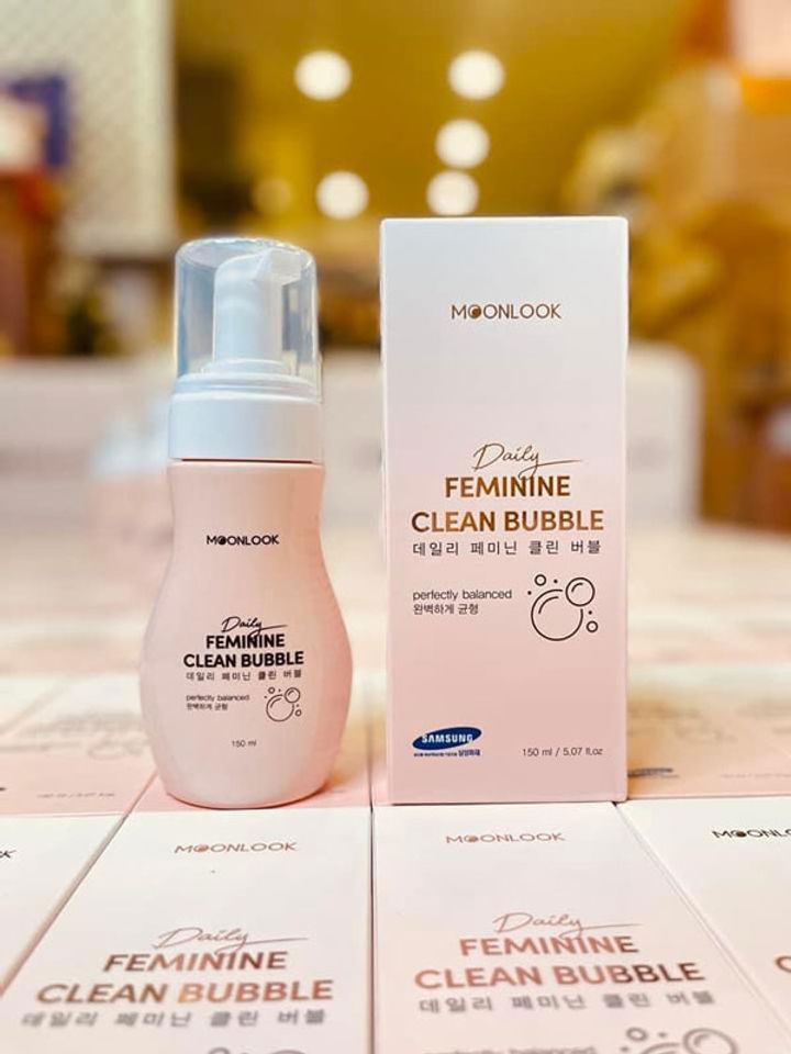 Dung dịch vệ sinh MoodLook bọt tuyết l&agrave;m hồng v&ugrave;ng k&iacute;n