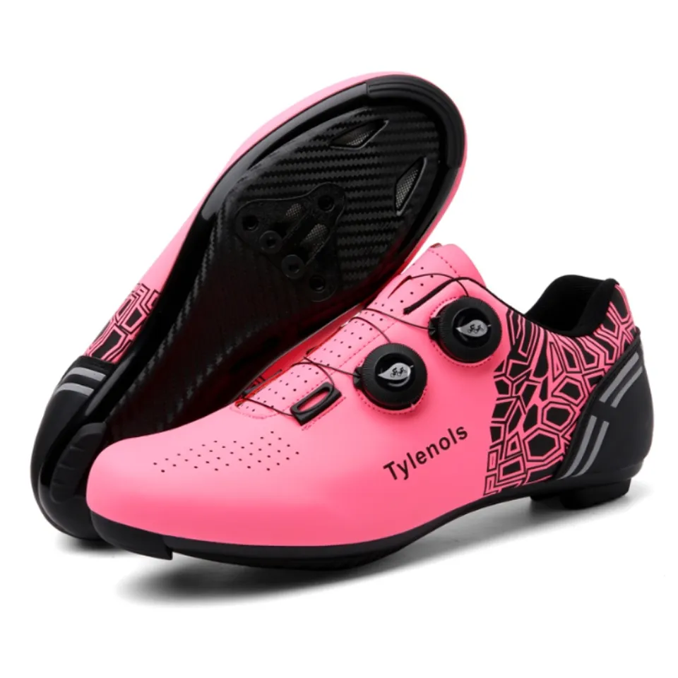 Giày đạp xe Ceymme Tylenols thoáng khí màu hồng