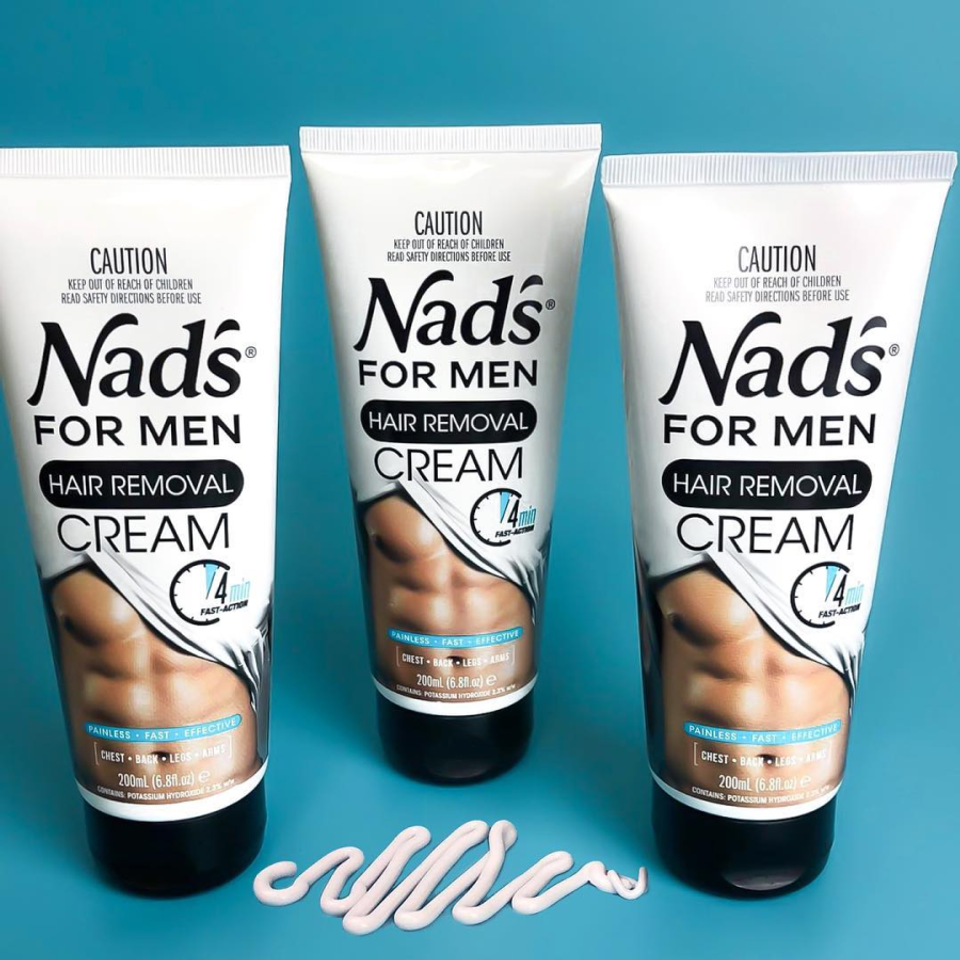 Kem tẩy lông cho nam Nad's For Men Hair Removal Cream tuýp 200ml