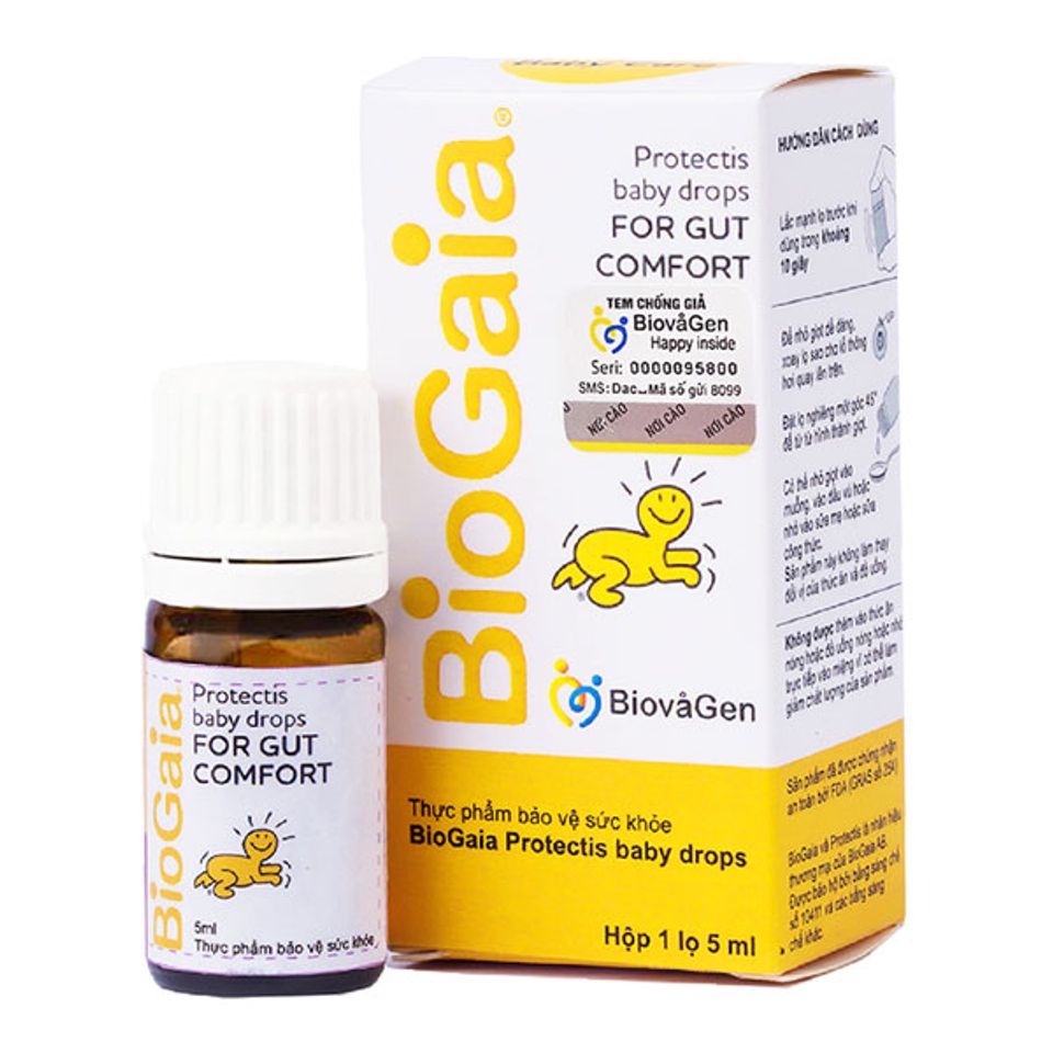 Men vi sinh BioGaia Protectis Baby cho trẻ sơ sinh