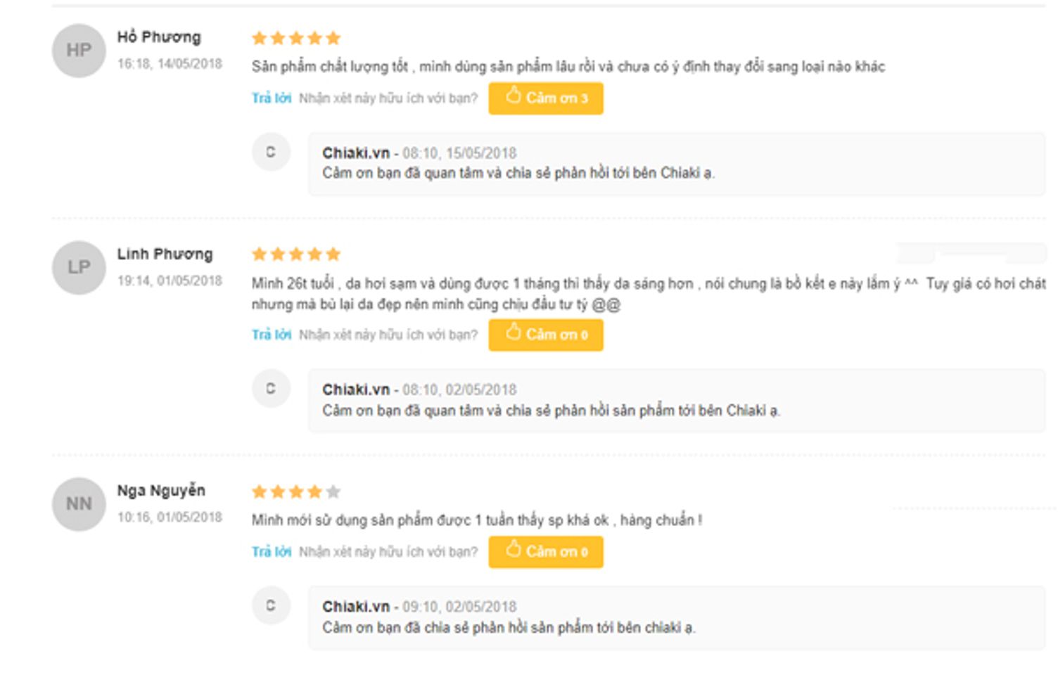phản hồi Serum hỗ trợ phục hồi da chuy&ecirc;n s&acirc;u Vichy Mineral 89