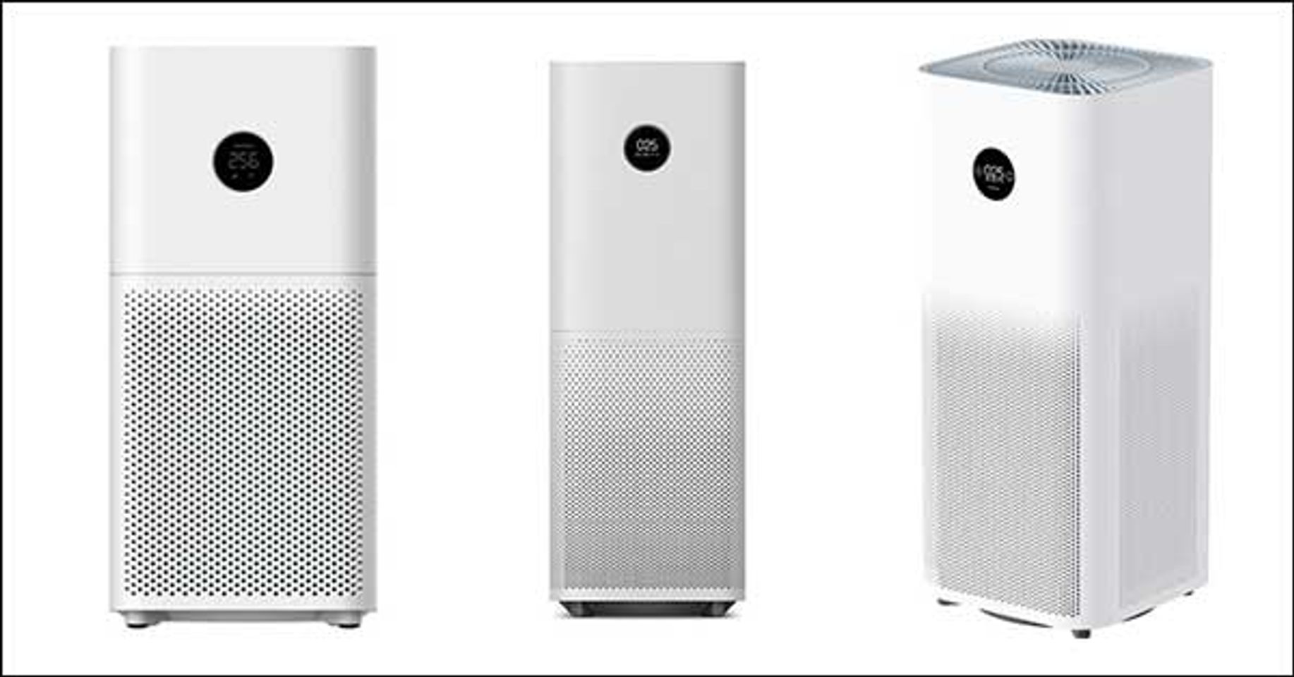 M&aacute;y l&agrave;m sạch kh&ocirc;ng kh&iacute; Xiaomi c&oacute; thiết kế t&ocirc;ng m&agrave;u trắng chủ đạo