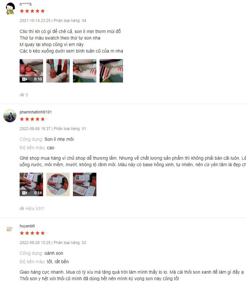 Review Son H&agrave;n Quốc Clio Rouge Heel Velvet