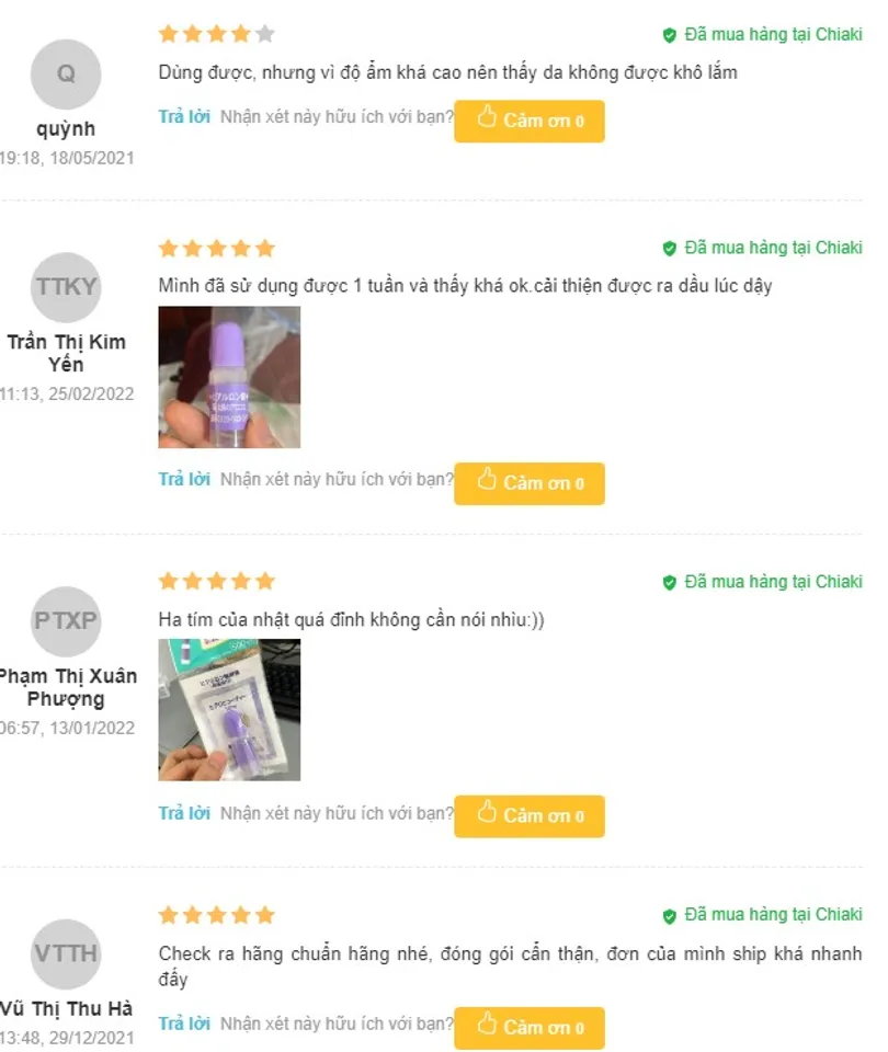 Review tinh chất Hyaluronic Acid