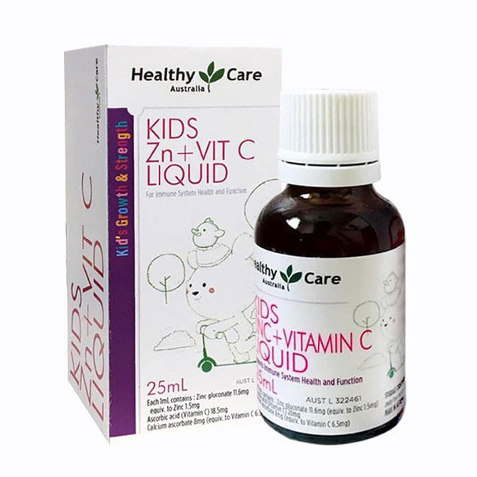 Siro kẽm cho b&eacute; 1 tuổi trở l&ecirc;n Healthy Care