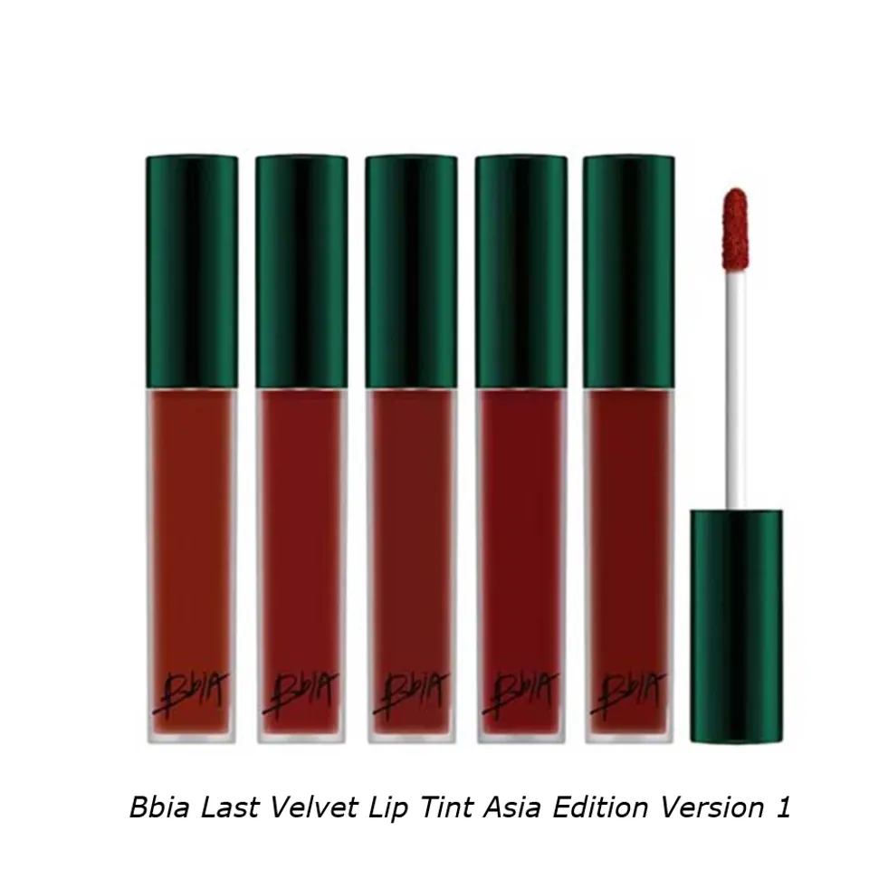 Son kem Bbia Last Velvet Lip Tint Asia Edition Ver 1