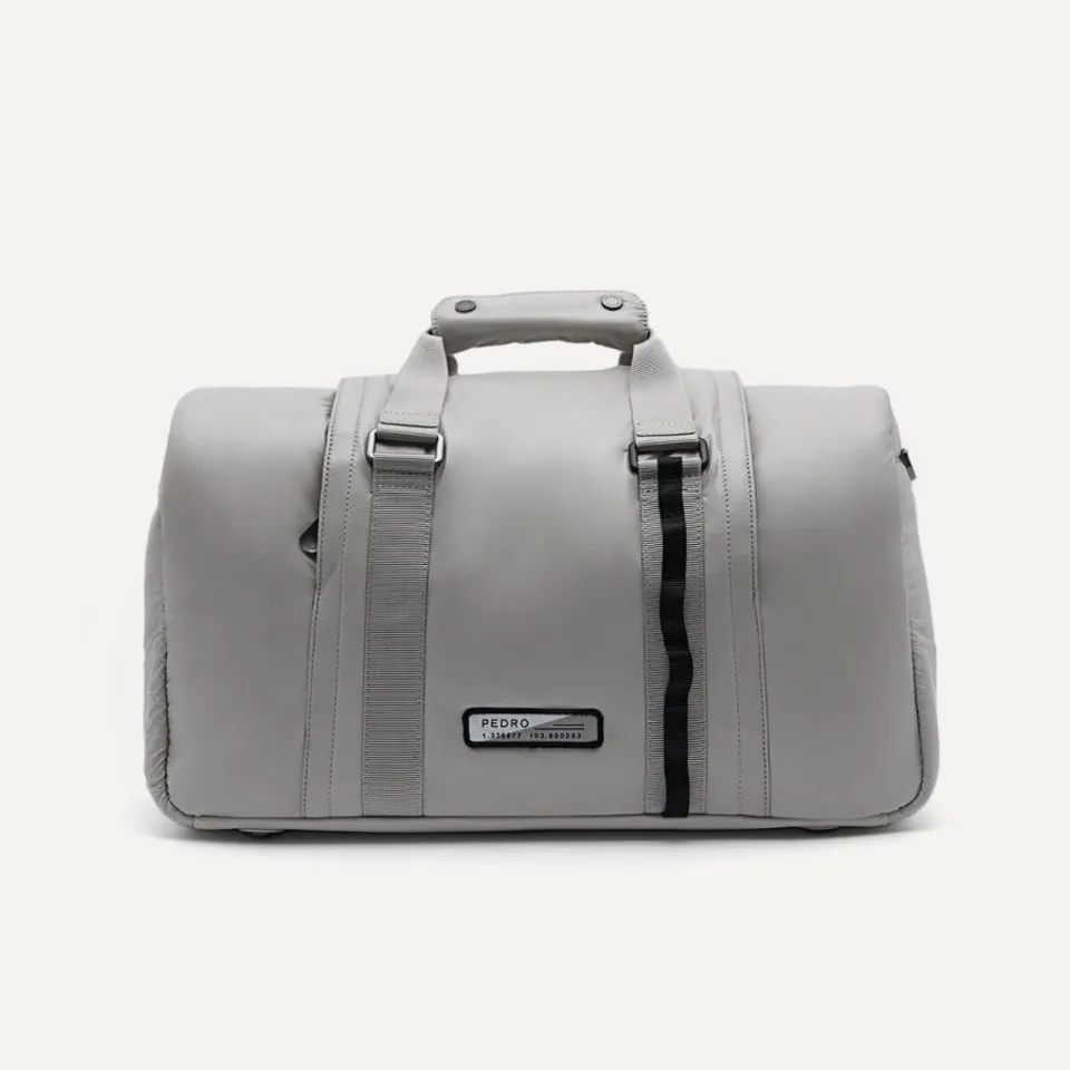 Túi trống thời trang Pedro Plush Duffel Bag PM2-25210213 Grey