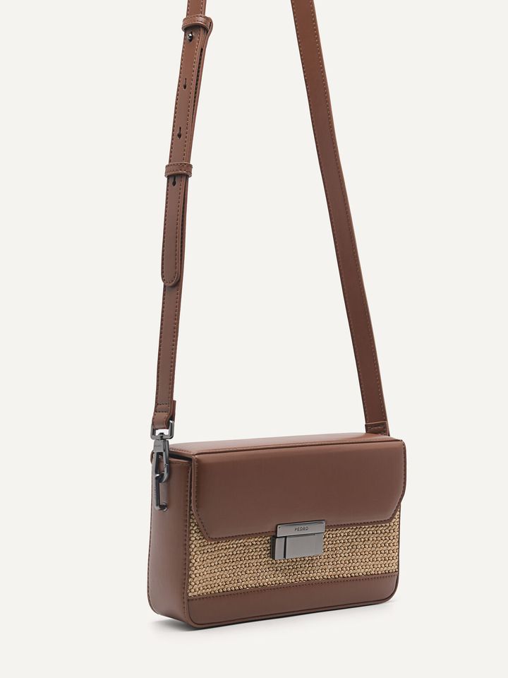 Túi xách Pedro Sling Bag PM2-26320153 Cognac thiết kế tinh tế