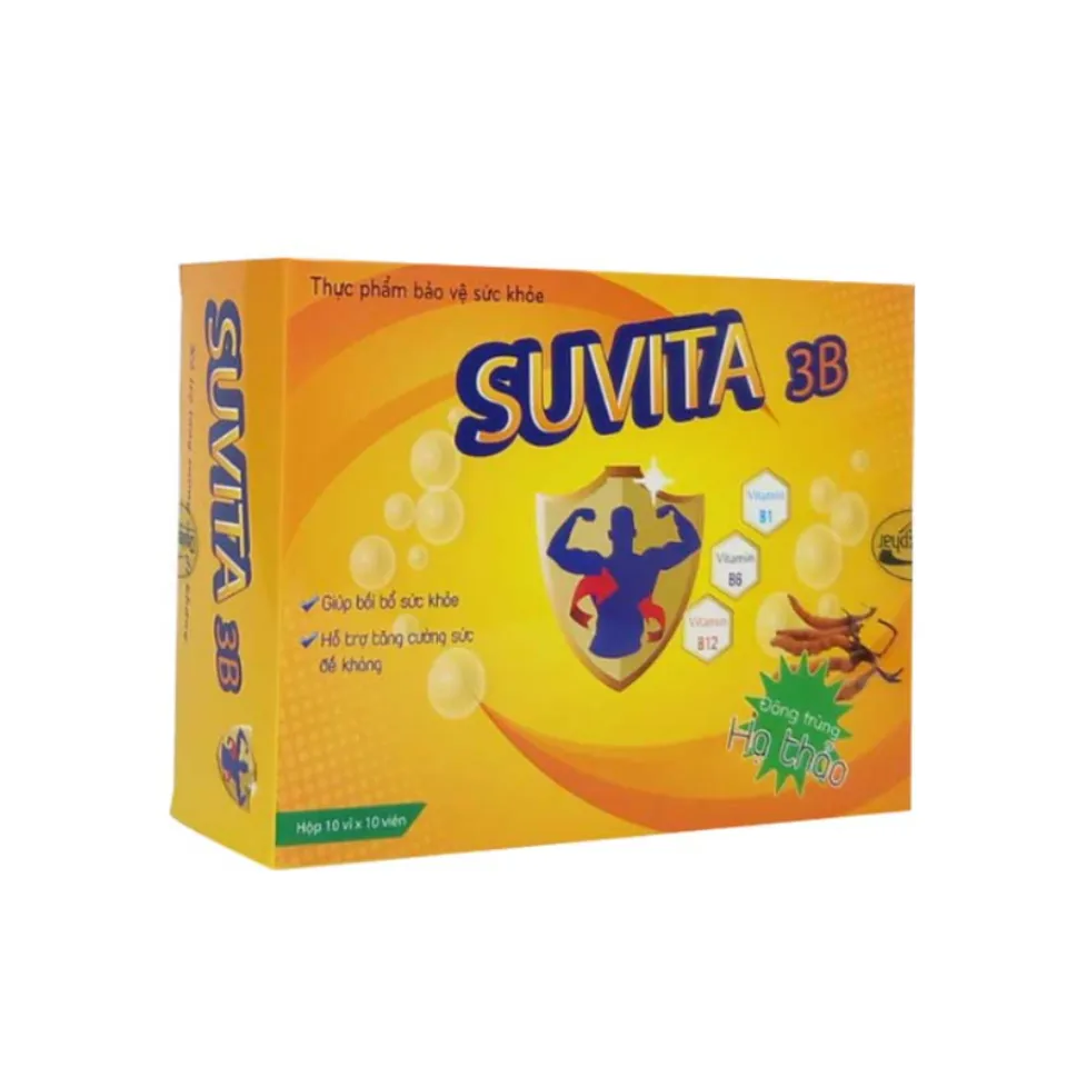 Viên uống bổ sung vitamin B tổng hợp Suvita 3B