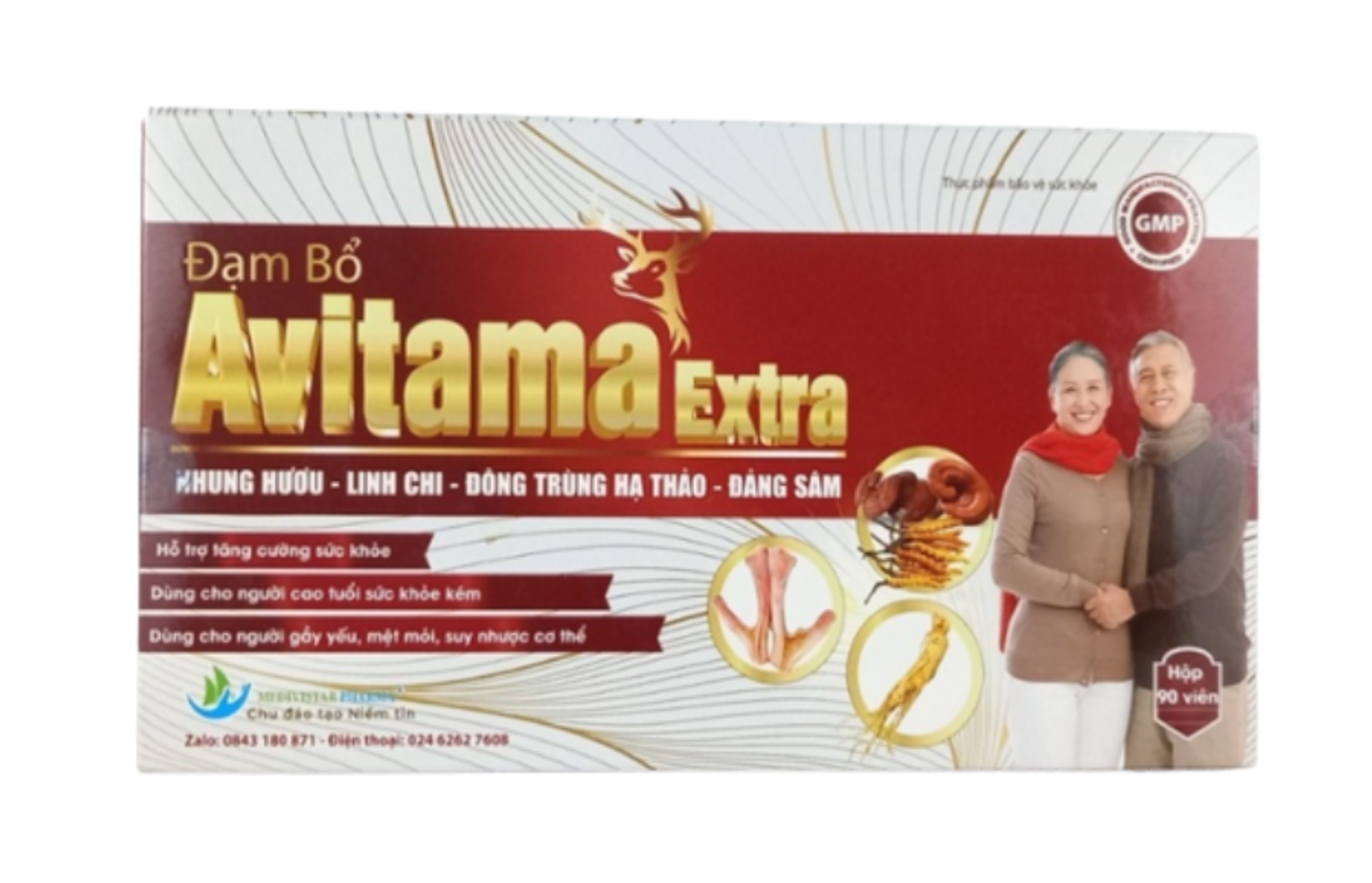 Viên uống Đạm Bổ Avitama Extra hỗ trợ tăng cường sức khỏe