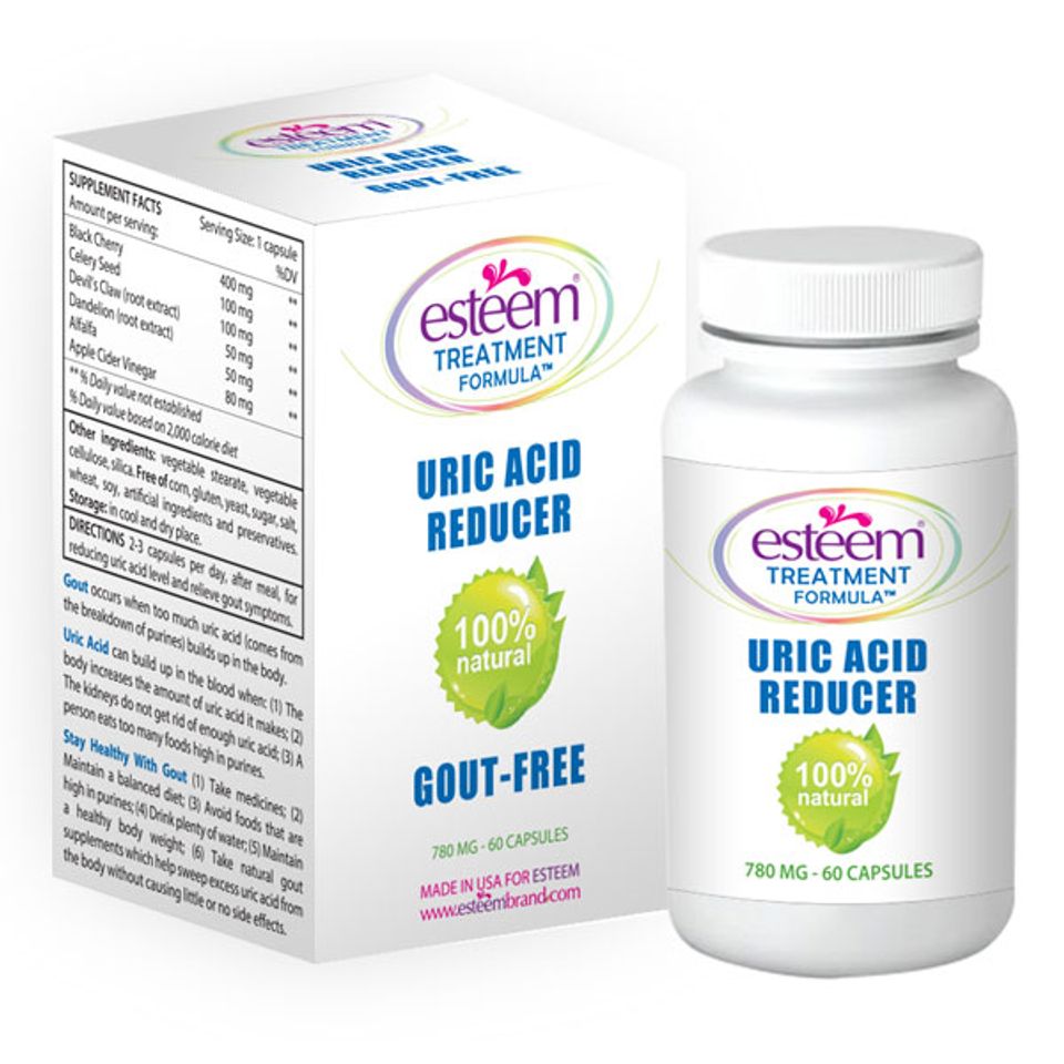 thuốc trị gout của mỹ Esteem Uric Acid Reducer
